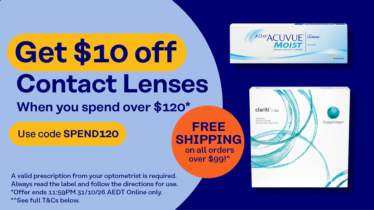 Get $10 off when you spend over $120 online