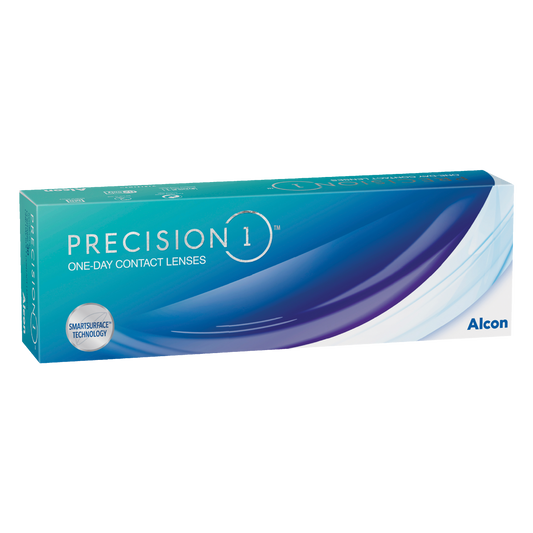 Box of Precision1 contact lenses