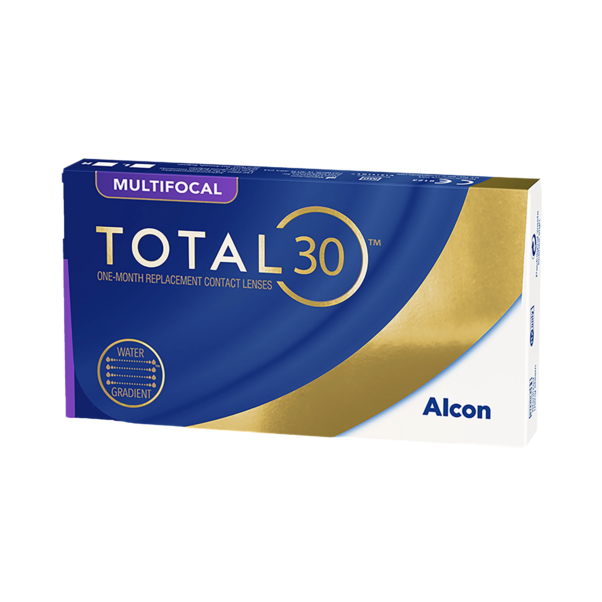 Alcon Total 30 multifocal contact lenses 3 pack