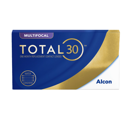 Alcon Total 30 multifocal contact lenses 3 pack