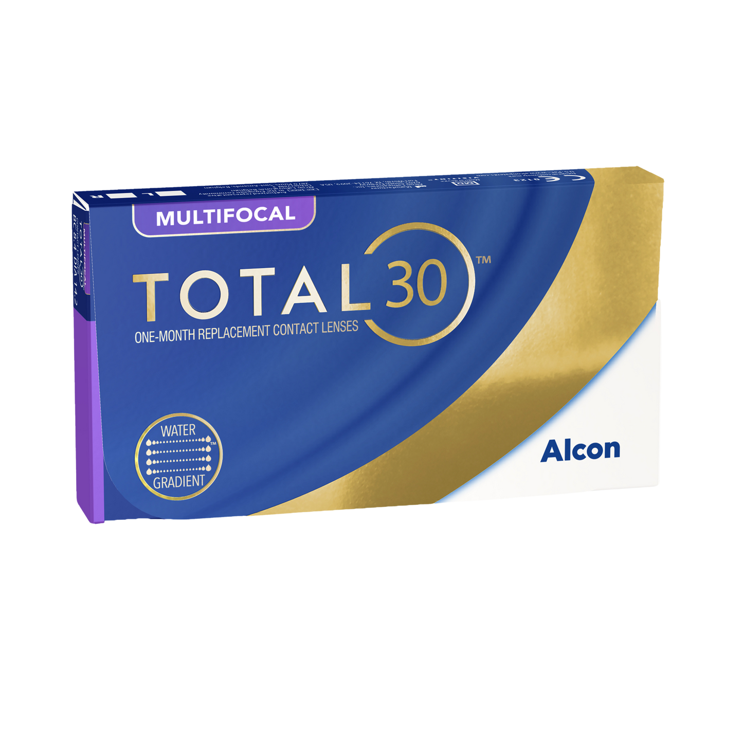 Alcon Total 30 multifocal contact lenses 3 pack