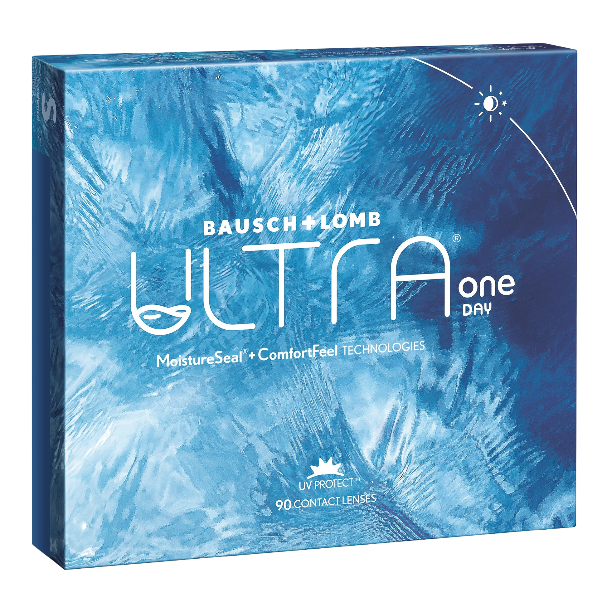 Bausch & Lomb Ultra one day contact lenses box 90 pack